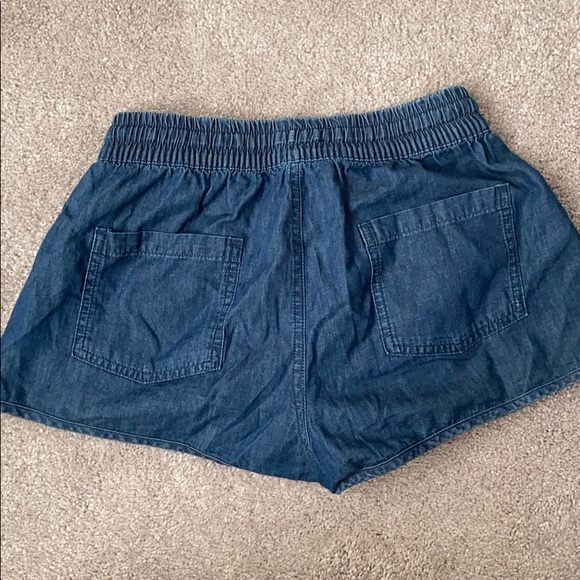 WOMENS S JEAN (drawstring) SHORTS - Picture 3 of 3